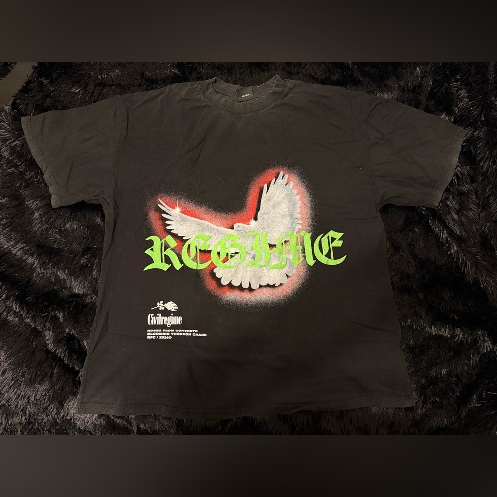 Civil Regime Dove Graphic T Shirt – XXL
